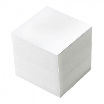 Блок для заметок  8,5*8,5*8,5 белый